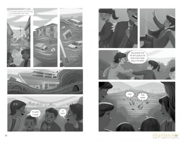 Rei Escapes Disaster: A Great Tohoku Earthquake and Tsunami Graphic Novel [KSIĄŻKA]
