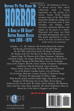 Return to the Vault of Horror: A Book of 58 Great British Horror Movies [KSIĄŻKA]