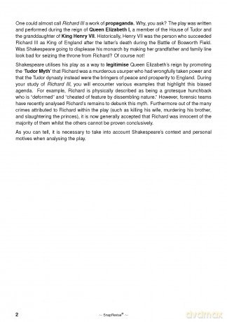 Richard III Text Guide: A-Level English Literature Revision Book | Includes Analysis, Key Quotes, Character Insights, and Sample Essays for Top Grades [KSIĄŻKA]