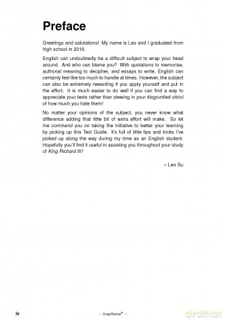 Richard III Text Guide: A-Level English Literature Revision Book | Includes Analysis, Key Quotes, Character Insights, and Sample Essays for Top Grades [KSIĄŻKA]