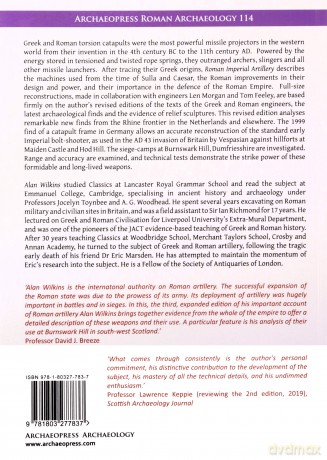 Roman Imperial Artillery: Outranging the Enemies of the Empire [KSIĄŻKA]