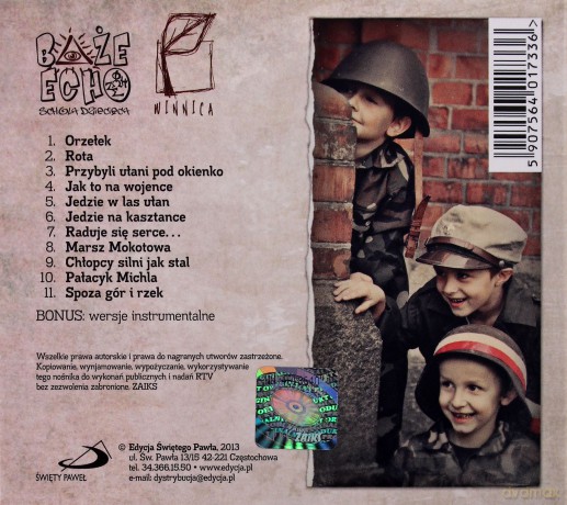 Orzełek pieśni patryjotyczne [CD]