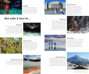 Rough Guides Walks and Tours New Zealand: Top 18 Itineraries for Your Trip: Travel Guide with eBook [KSIĄŻKA]