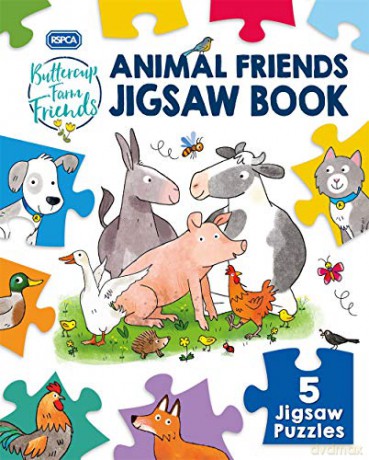 RSPCA Buttercup Farm Friends: Animal Friends Jigsaw Book [KSIĄŻKA]