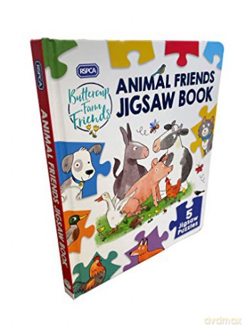 RSPCA Buttercup Farm Friends: Animal Friends Jigsaw Book [KSIĄŻKA]