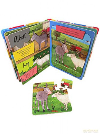 RSPCA Buttercup Farm Friends: Animal Friends Jigsaw Book [KSIĄŻKA]