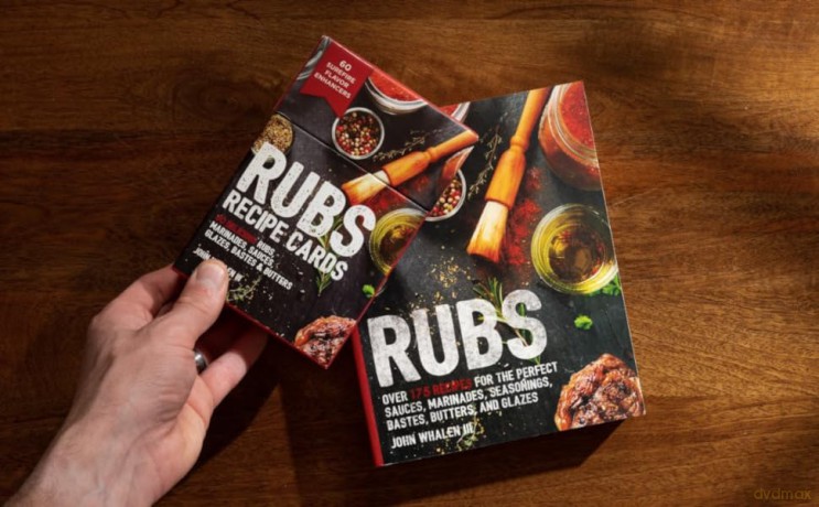 Rubs Recipe Cards: 60 Delicious Marinades, Sauces, Seasonings, Glazes and Bastes [KSIĄŻKA]