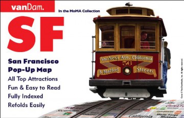 San Francisco Pop-Up Map By Vandam: 4 [KSIĄŻKA]
