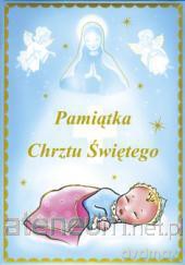 Pamiątka chrztu św. - niebieska WDS [KSIĄŻKA]