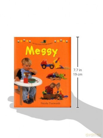 Say and Point Picture Boards: Messy [KSIĄŻKA]
