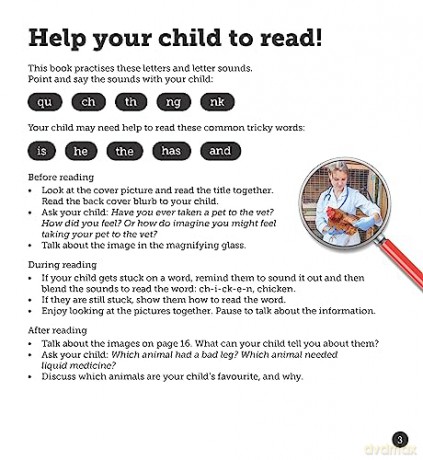Scholastic Phonics for Little Wandle: The Job of a Vet [KSIĄŻKA]