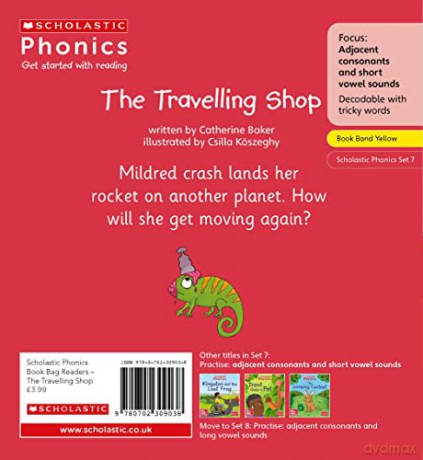 Scholastic Phonics for Little Wandle: The Travelling Shop [KSIĄŻKA]