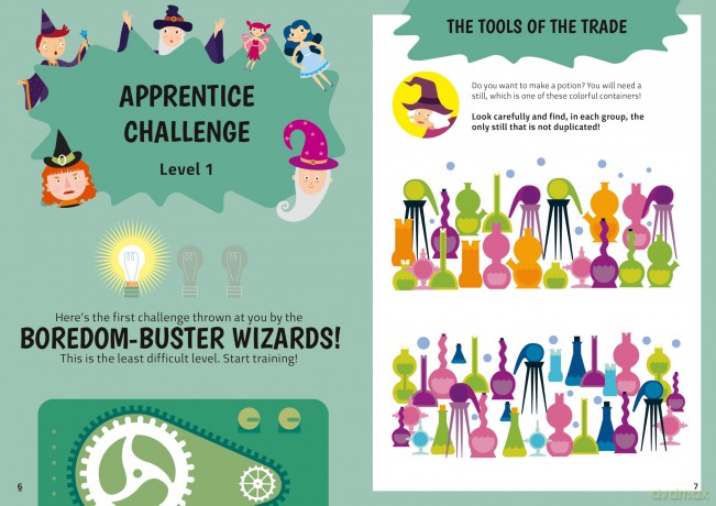 School of Magic: Awesome Activities for Hours of Engaging Fun [KSIĄŻKA]
