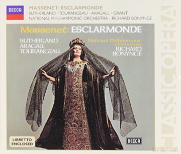 Sutherland/Bonynge: Massenet:Esclarmonde [3CD]