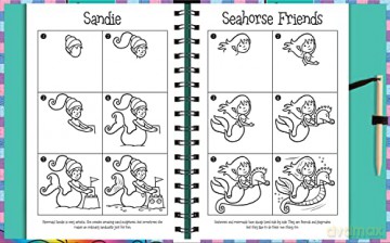 Scratch and Draw Mermaids - Scratch Art Activity Book [KSIĄŻKA]