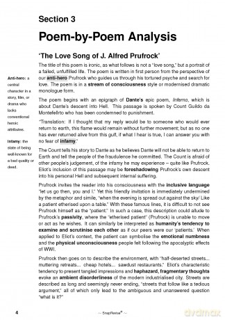 Selected Poems by T.S Eliot Text Guide: A-Level English Literature Revision Book | Includes Analysis, Key Quotes, Character Insights, and Sample Essays for Top Grades [KSIĄŻKA]