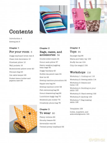 Sewing Machine Projects for Children: For children aged 7+ years - A fun and creative guide to making 30 toys, decorations, bags, and more [KSIĄŻKA]