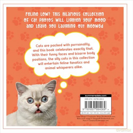 Silly Cats: A Ridiculous Collection of the World's Goofiest Cats and Most Relatable Memes [KSIĄŻKA]