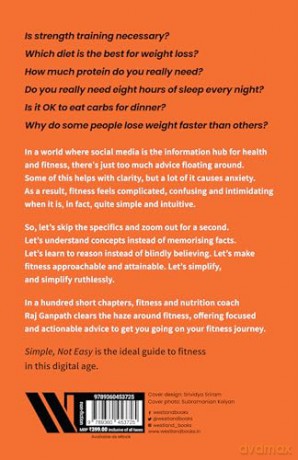 Simple, Not Easy: A No-Nonsense Guide to Fitness, Nutrition and Weight Loss [KSIĄŻKA]