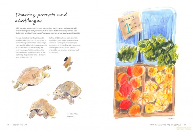 Sketchbook Joy: How to embrace your creativity and fill your sketchbooks with colour [KSIĄŻKA]