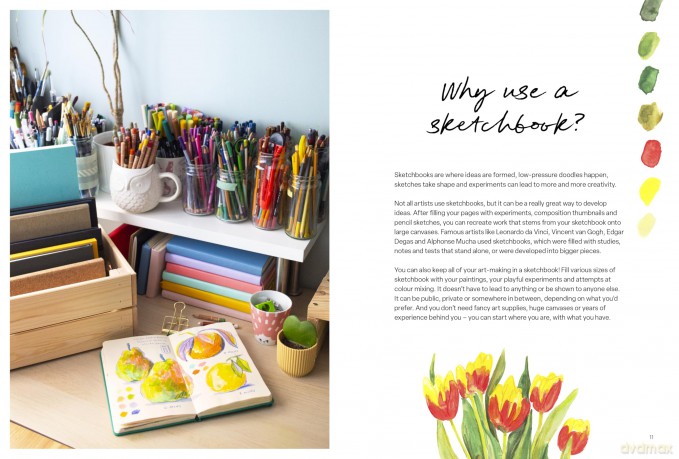 Sketchbook Joy: How to embrace your creativity and fill your sketchbooks with colour [KSIĄŻKA]