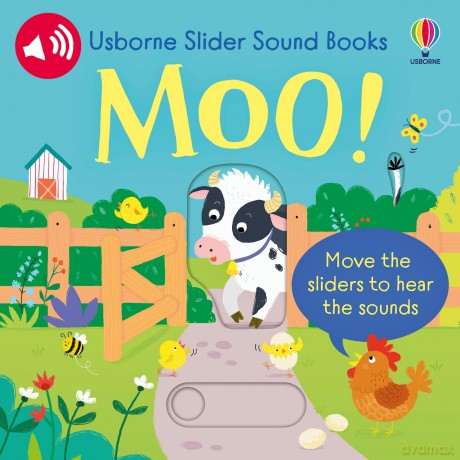 Slider Sound Books Moo! [KSIĄŻKA]