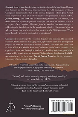 SOCIAL JUSTICE JESUS: Justice, Mercy, and Faith as Presented in the Sermon on the Mount [KSIĄŻKA]