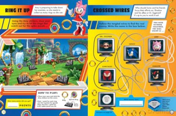 Sonic the Hedgehog Sticker Quest: Sonic vs Shadow: Sticker Activity Book packed with puzzles and over 200 stickers! Perfect for fans of the games, movies and TV shows [KSIĄŻKA]