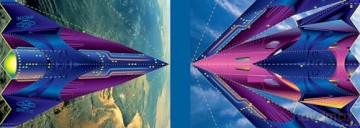 Space Flyers Paper Airplane Book: 63 Mini Planes to Fold and Fly [KSIĄŻKA]