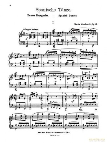 Spanish Dances, Op. 12 [KSIĄŻKA]