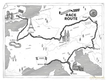 Speedwheels 3000: The Race Against Crime - The Times Children's Book of the Week [KSIĄŻKA]