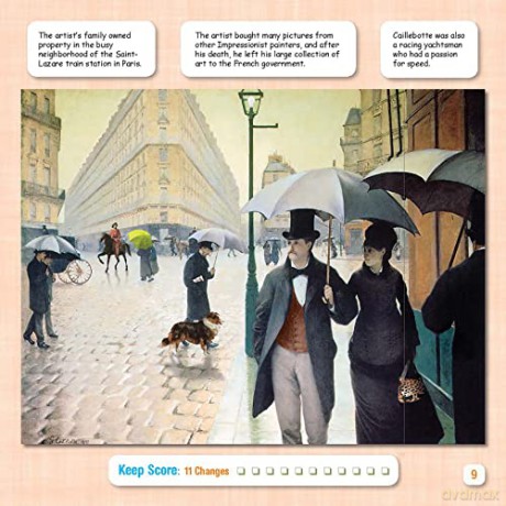 Spot the Differences: Art Masterpiece Mysteries: 01 [KSIĄŻKA]
