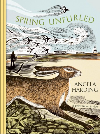Spring Unfurled: part of a beautiful new series from beloved illustrator and print-maker Angela Harding [KSIĄŻKA]