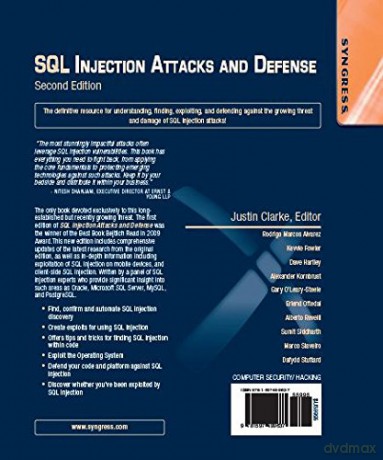SQL Injection Attacks and Defense [KSIĄŻKA]