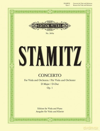 Stamitz: Concerto in D Op.1 [KSIĄŻKA]