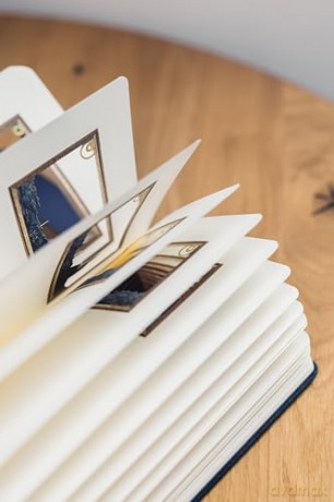 Starry Night 3D Notebook, Artistic Design [KSIĄŻKA]