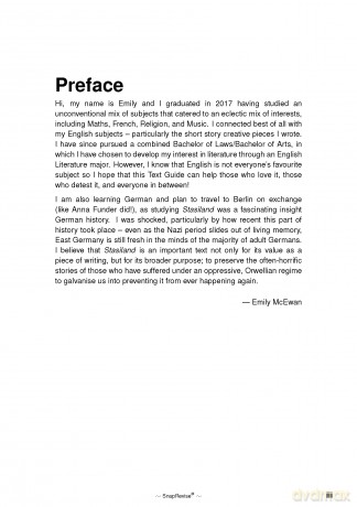 Stasiland Text Guide: A-Level English Literature Revision Book | Includes Analysis, Key Quotes, Character Insights, and Sample Essays for Top Grades [KSIĄŻKA]