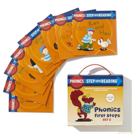 Step into Reading Phonics First Steps, Set 2 [KSIĄŻKA]