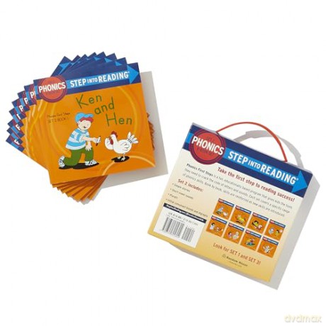 Step into Reading Phonics First Steps, Set 2 [KSIĄŻKA]