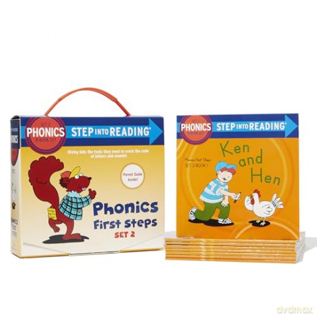 Step into Reading Phonics First Steps, Set 2 [KSIĄŻKA]
