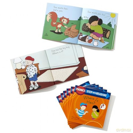 Step into Reading Phonics First Steps, Set 2 [KSIĄŻKA]