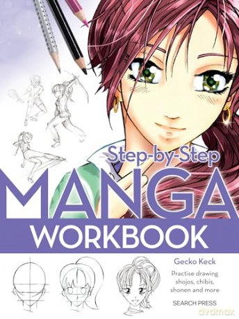 Step-by-Step Manga Workbook [KOMIKS]