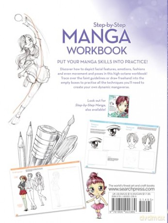 Step-by-Step Manga Workbook [KOMIKS]