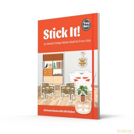 Stick It!: An Interior Design Sticker Book for Every Style [KSIĄŻKA]