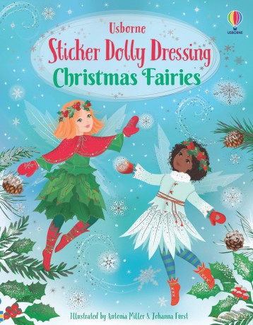 Sticker Dolly Dressing Christmas Fairies [KSIĄŻKA]