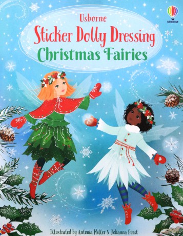 Sticker Dolly Dressing Christmas Fairies [KSIĄŻKA]