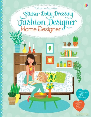 Sticker Dolly Dressing Fashion Designer Home Designer [KSIĄŻKA]