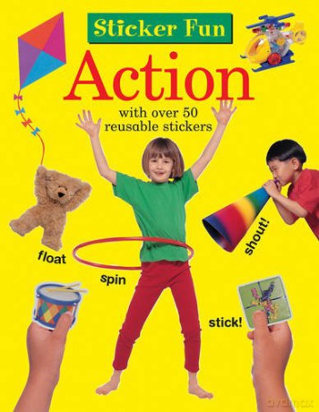 Sticker Fun - Action: With over 50 Reusable Stickers [KSIĄŻKA]