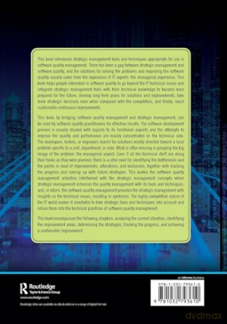 Strategic Software Quality Management: How to Incorporate Sustainable Continuous Improvement Practices [KSIĄŻKA]