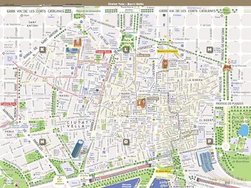 Streetsmart Barcelona Map by Vandam: 42 [KSIĄŻKA]